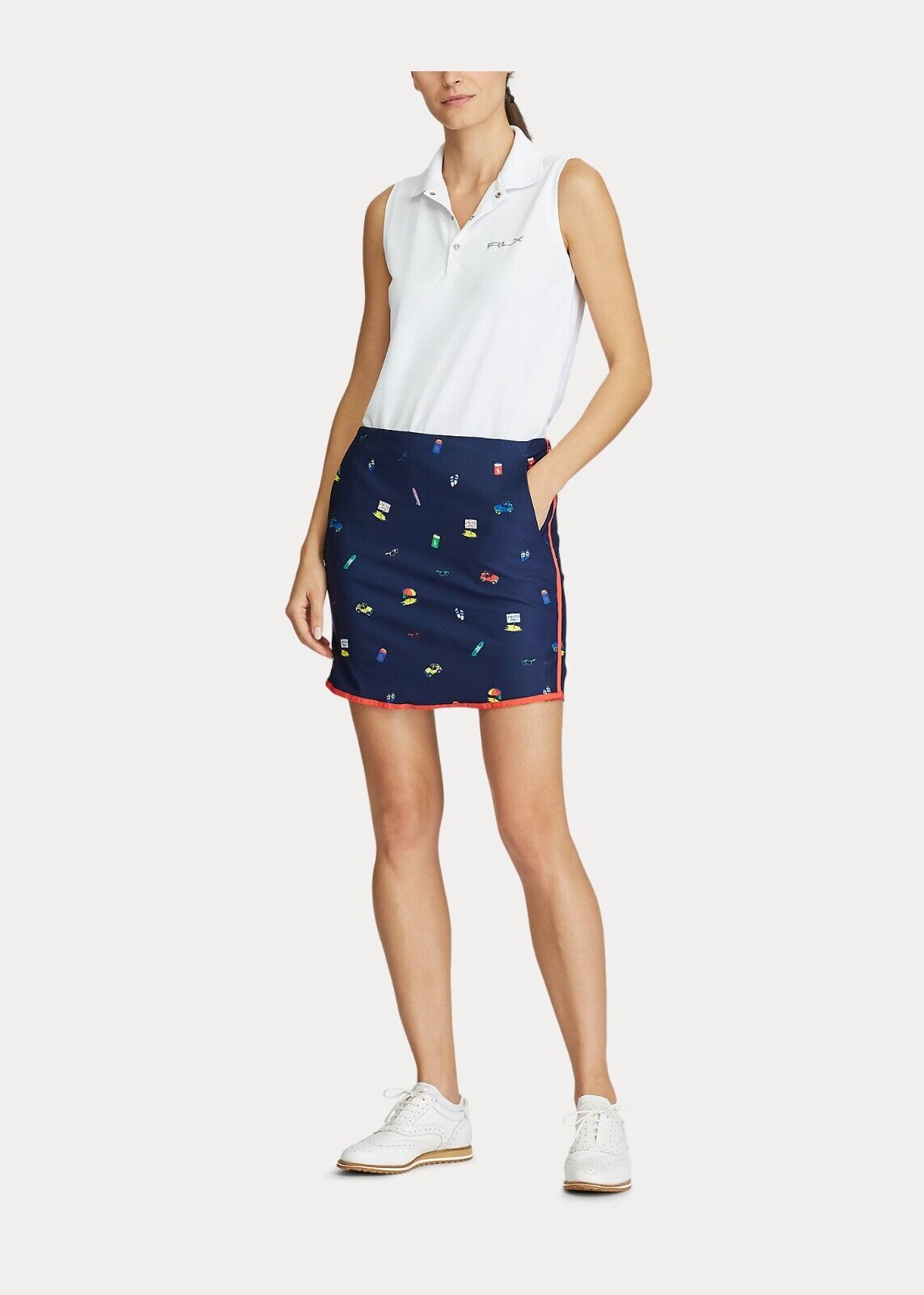 Polo Ralph Lauren Women's Size 8 Beach-Print Golf Skort NWT store $148