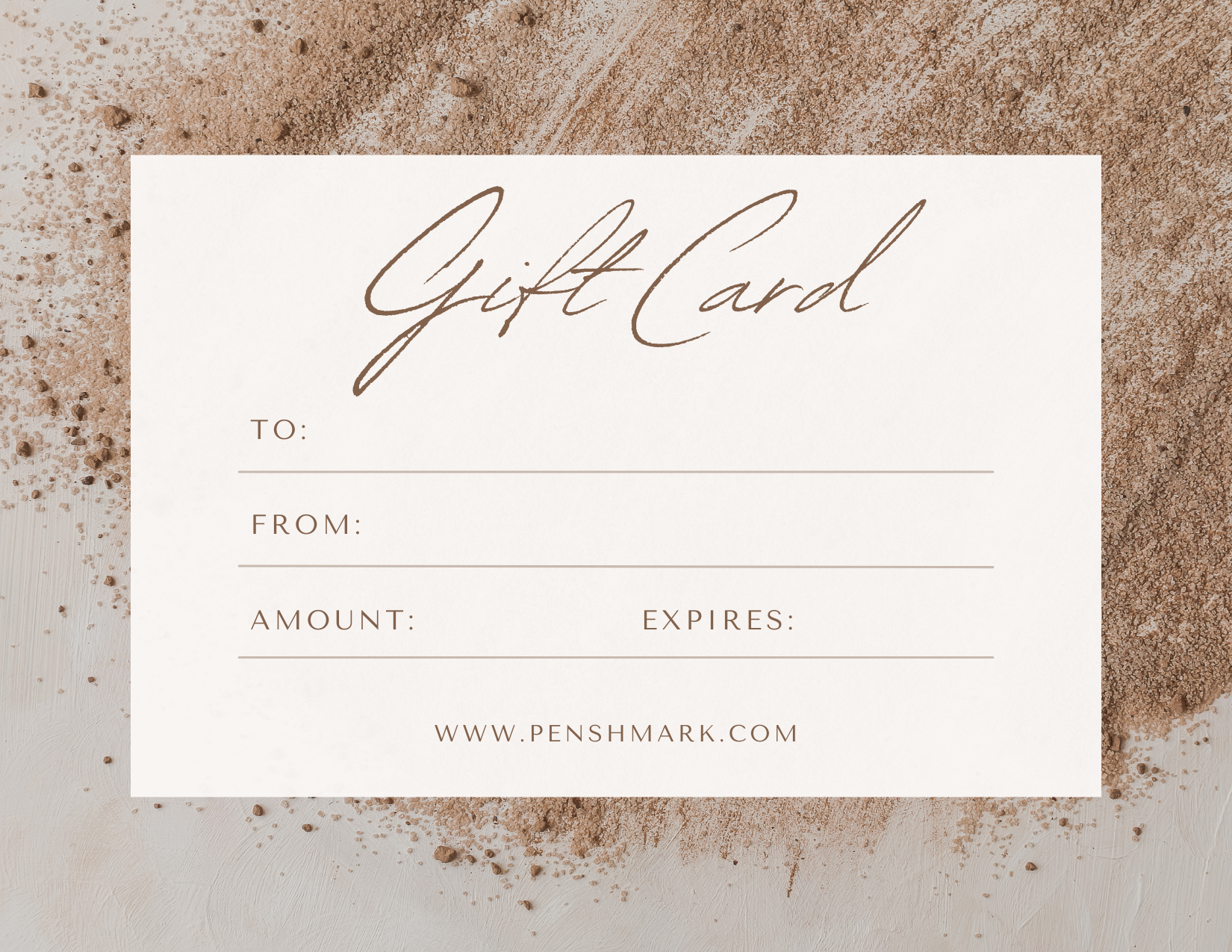 Penshmark Global Gift Card