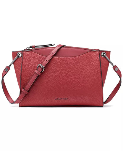 Garnet Small Top Zipper Crossbody Bag