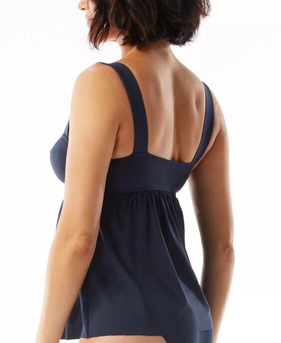 NEW! MICHAEL Michael Kors Women's S Baby Doll Tankini Top NWT $118