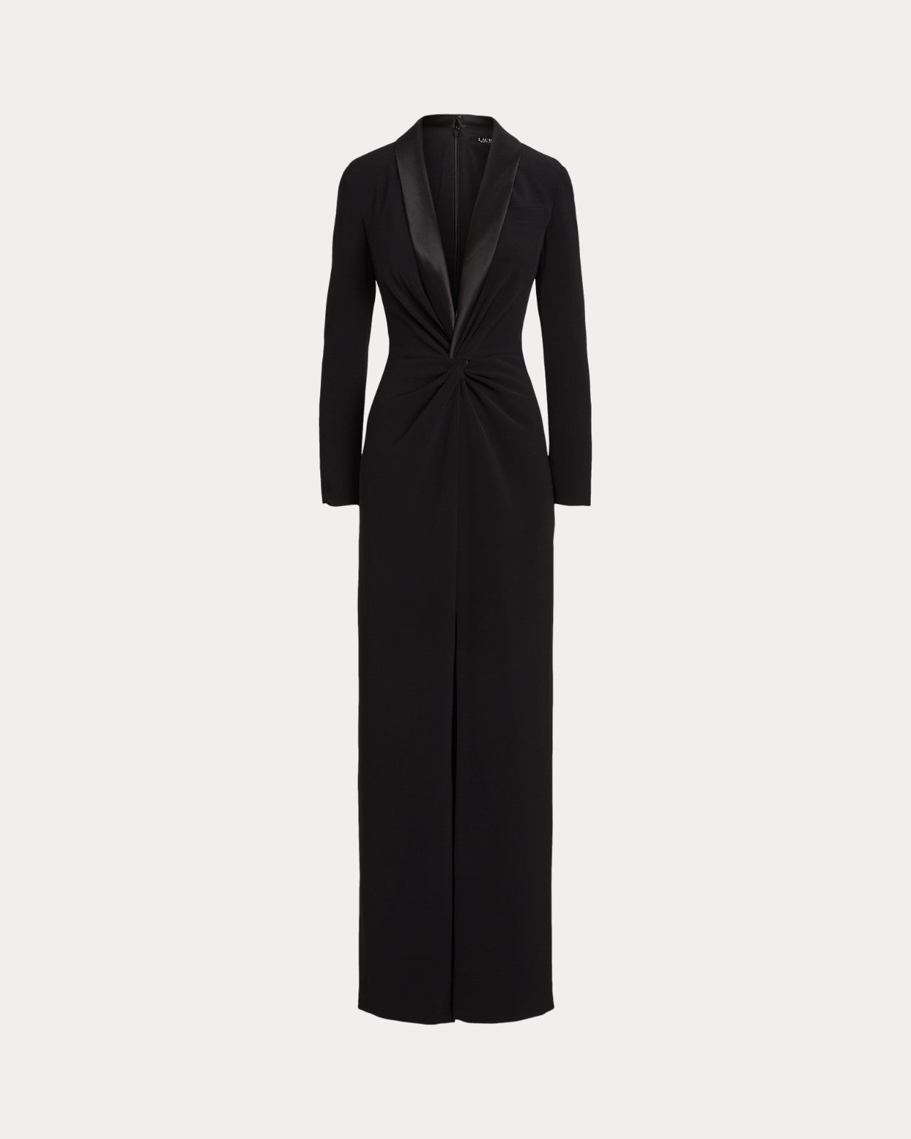 NEW Lauren Ralph Lauren Women's 14 Crepe Long-Sleeve Gown NWT $345