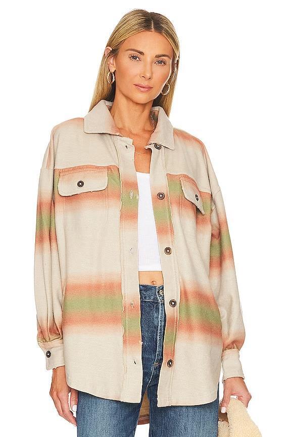 NEW! Free People Women's L Printed Ruby Jacket NWT $178