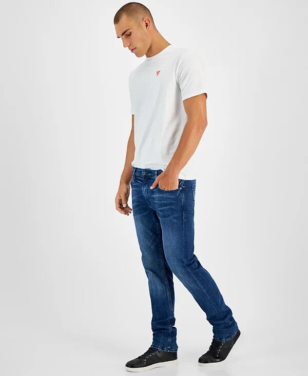 NEW GUESS Men's 38 X 30 Lincoln Slim Straight Fit Jeans NWT $110