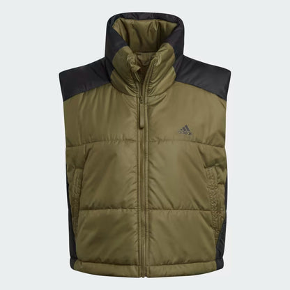 NEW! Adidas Women's XL Sportswear 3-Stripes Insulated Zip Vest