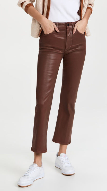 NEW! Joe's Jeans  Women's 23 The Callie Coated High Rise Bootcut Jeans NWT $218