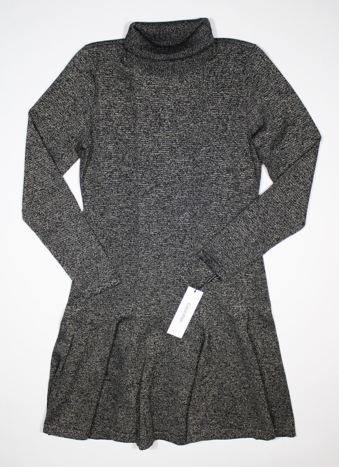 NEW! Calvin Klein Women's M Mock-Neck Sweater Dress NWT $119