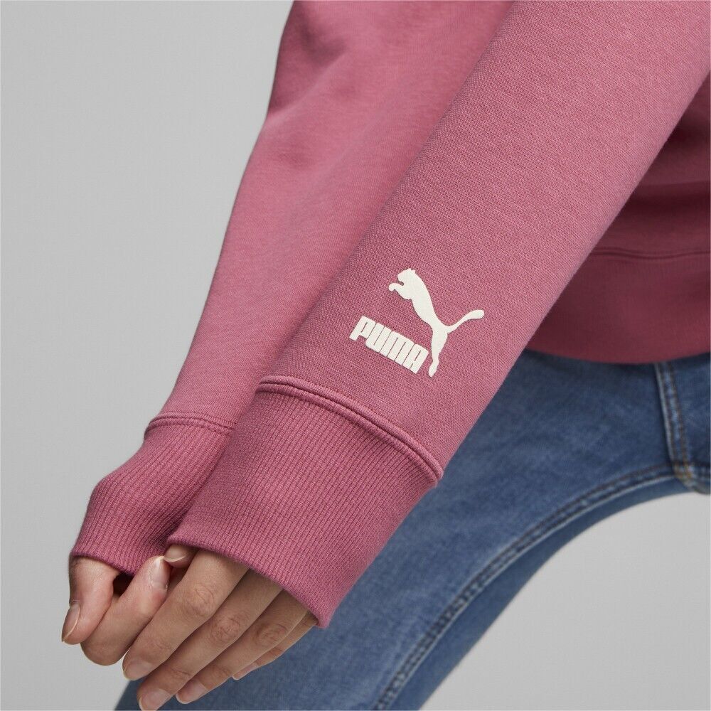 NEW! Puma Women's XL Classics 70s Fleece Hoodie Sweatshirt