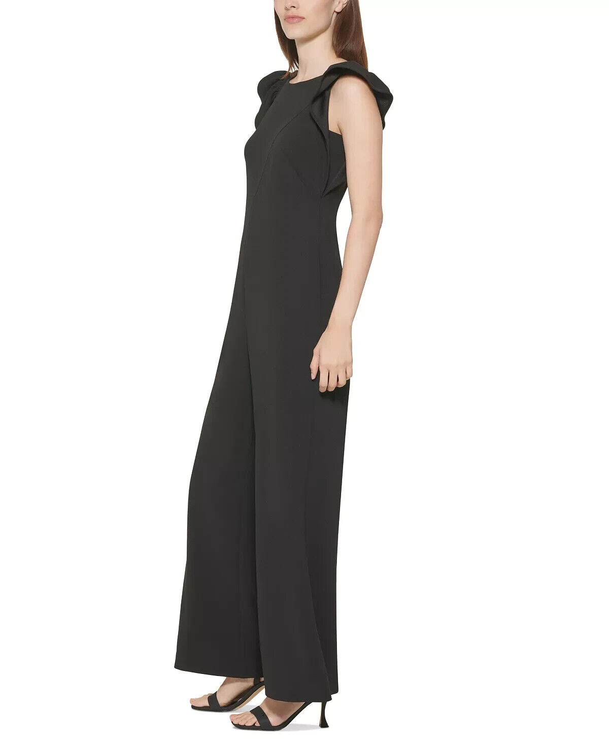 NEW! Calvin Klein Women's 14 Flutter-Sleeve Jumpsuit NWT $139