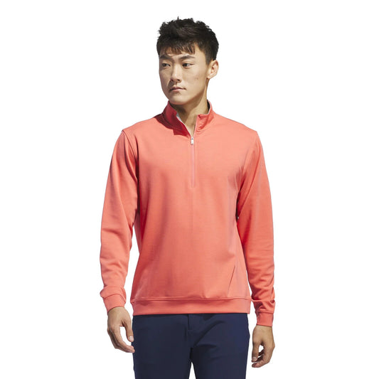 NEW! Adidas Men's 3XL Long Sleeve Elevated Quarter Zip Golf Sweatshirt Pullover