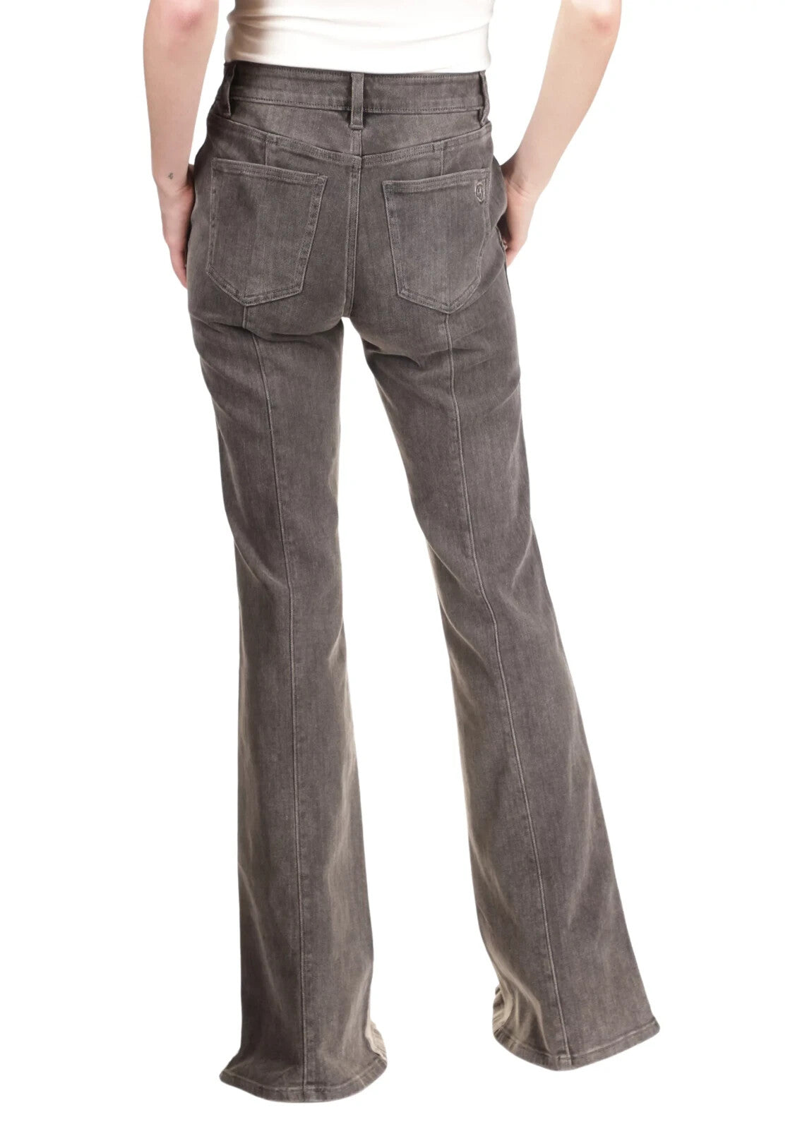 NEW! MICHAEL Michael Kors Women's 14 Slit Flared-Leg Jeans NWT $155