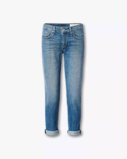 NEW Rag & Bone Women's 27 Julienne Dre Low-Rise Slim Boyfriend Jeans
