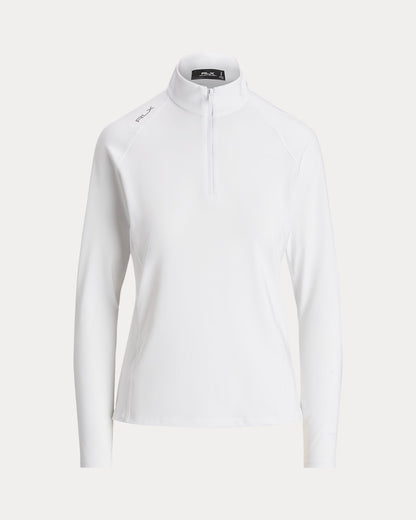 NEW RLX Ralph Lauren Women's M Jersey Quarter-Zip Pullover • Reg Price $128