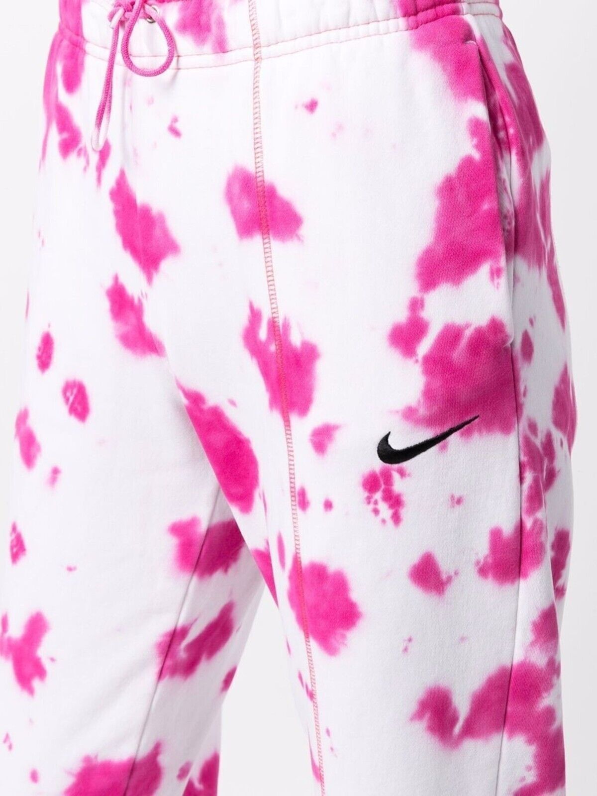 NEW! Nike Women's Plus 2X Sportswear Fleece Mid-Rise Tie-Dye Sweatpants