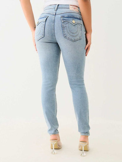 NEW! True Religion Women's 31 Halle High Rise Super Skinny Jean NWT $159