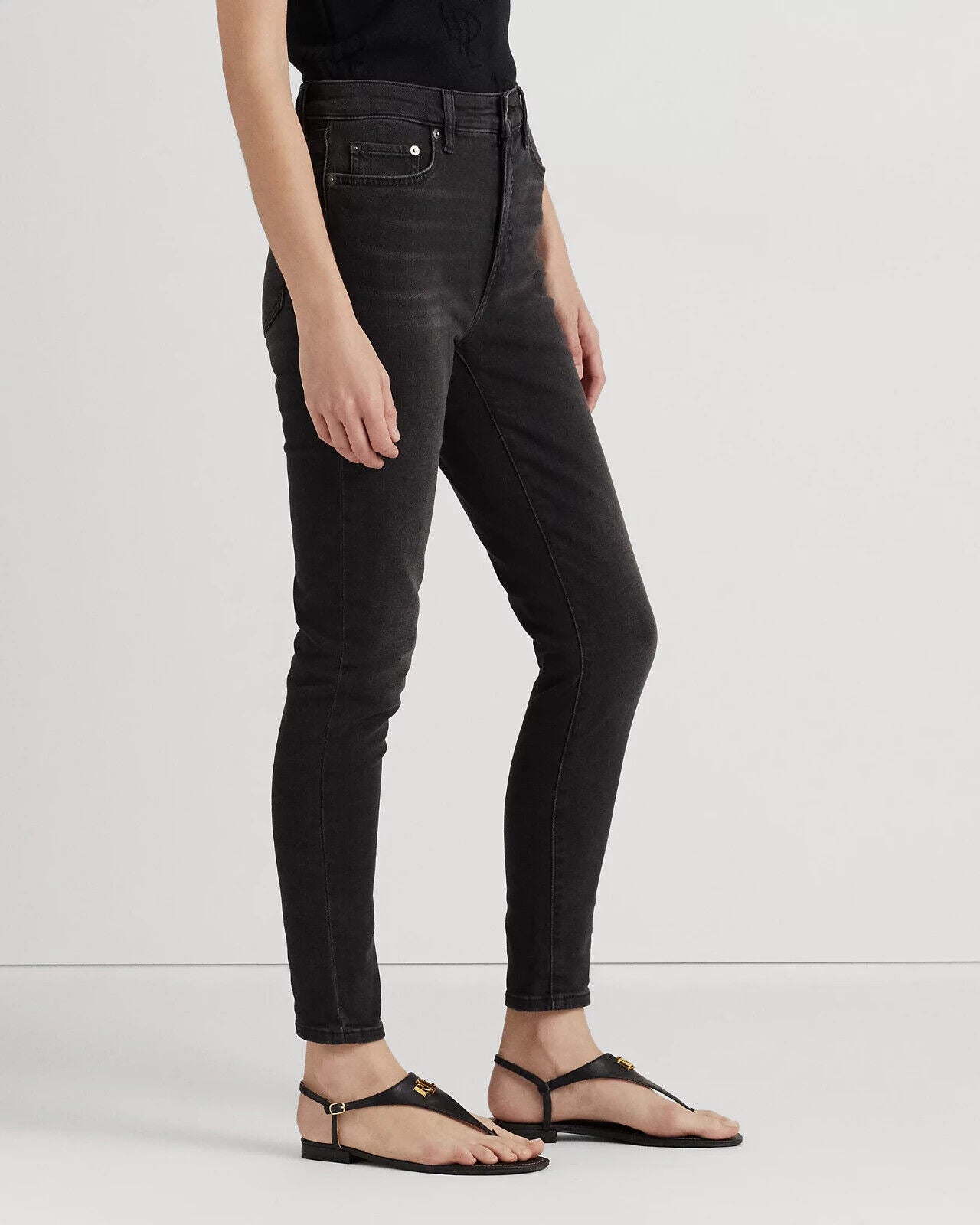 NEW! Lauren Ralph Lauren Women's 22W High-Rise Skinny Ankle Jean NWT $115