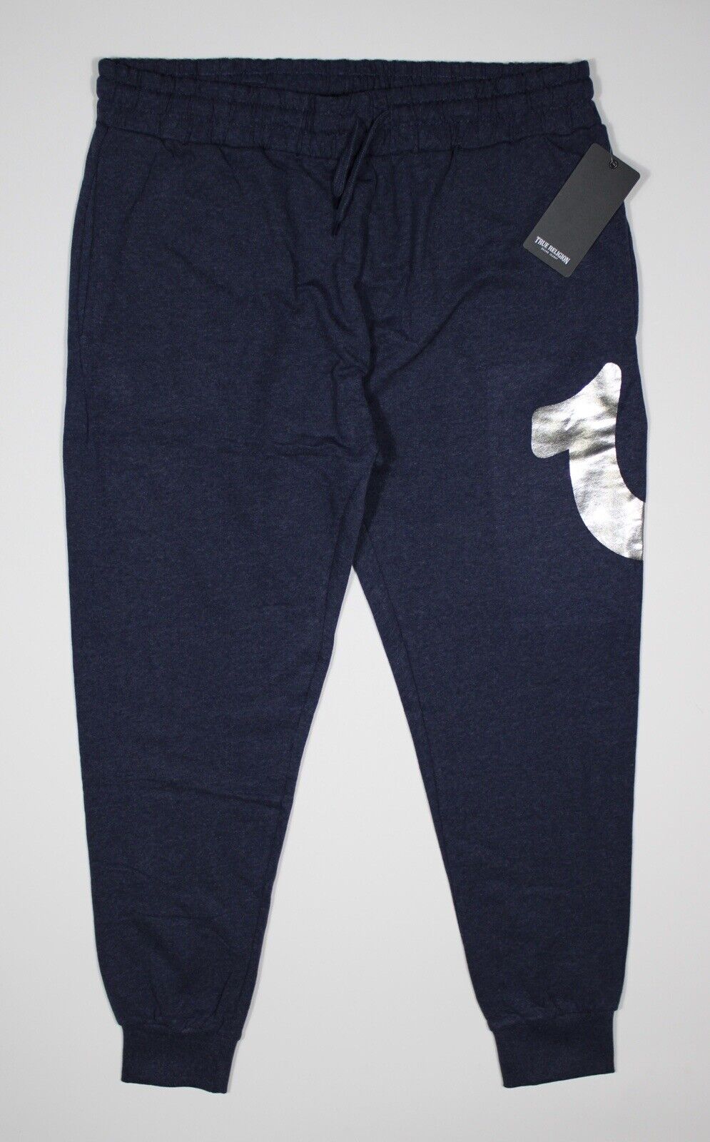 NEW! True Religion Men's L Horseshoe Logo Drawstring Jogger Sweatpant NWT $109