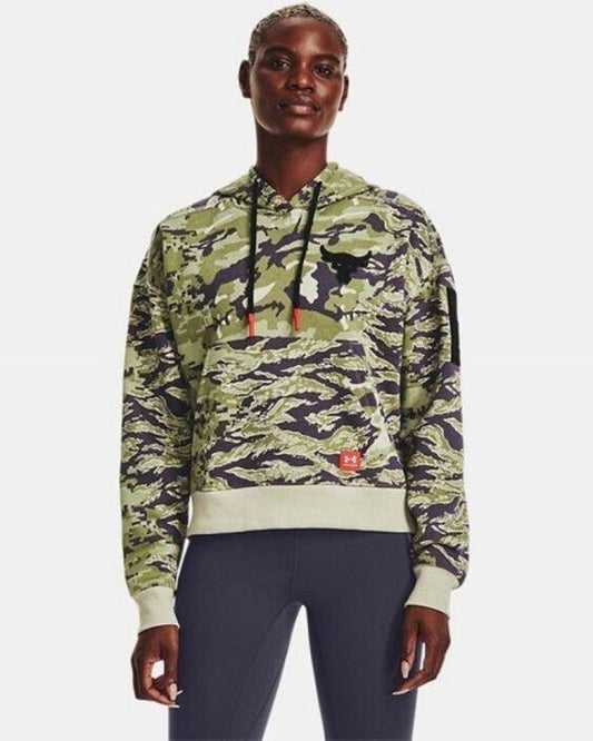 NEW! Under Armour Women's XL Project Rock Veterans Day Fleece Hoodie NWT $100