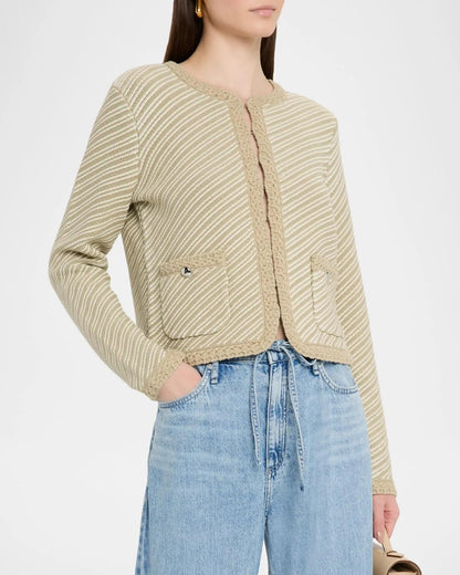 NEW Rag & Bone Women's XXS Eucalyptus Claire Tailored Cardigan