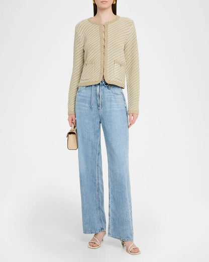 NEW Rag & Bone Women's XXS Eucalyptus Claire Tailored Cardigan