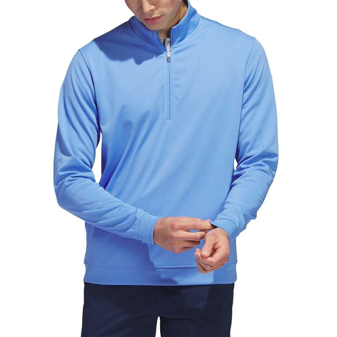 NEW! Adidas Men's XL Long Sleeve Elevated Quarter Zip Golf Sweatshirt Pullover