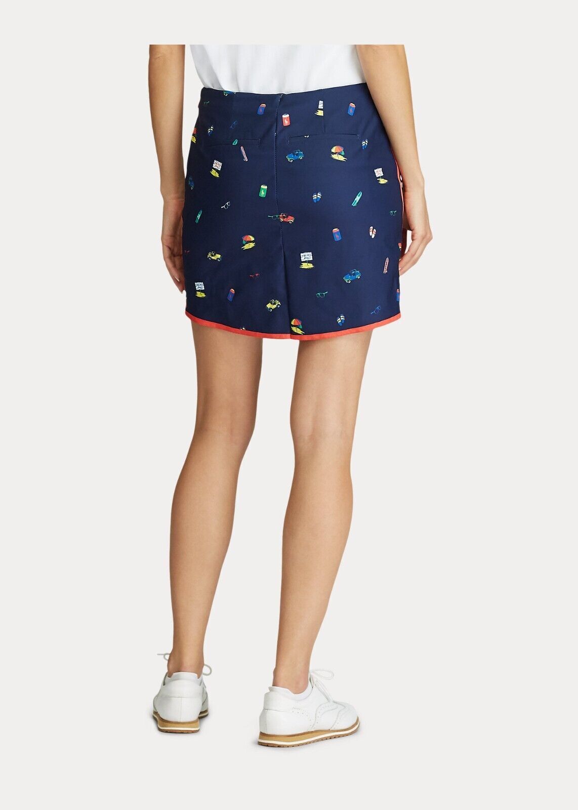 NEW! Polo Ralph Lauren Women's 8 Beach-Print Golf Skort NWT $148