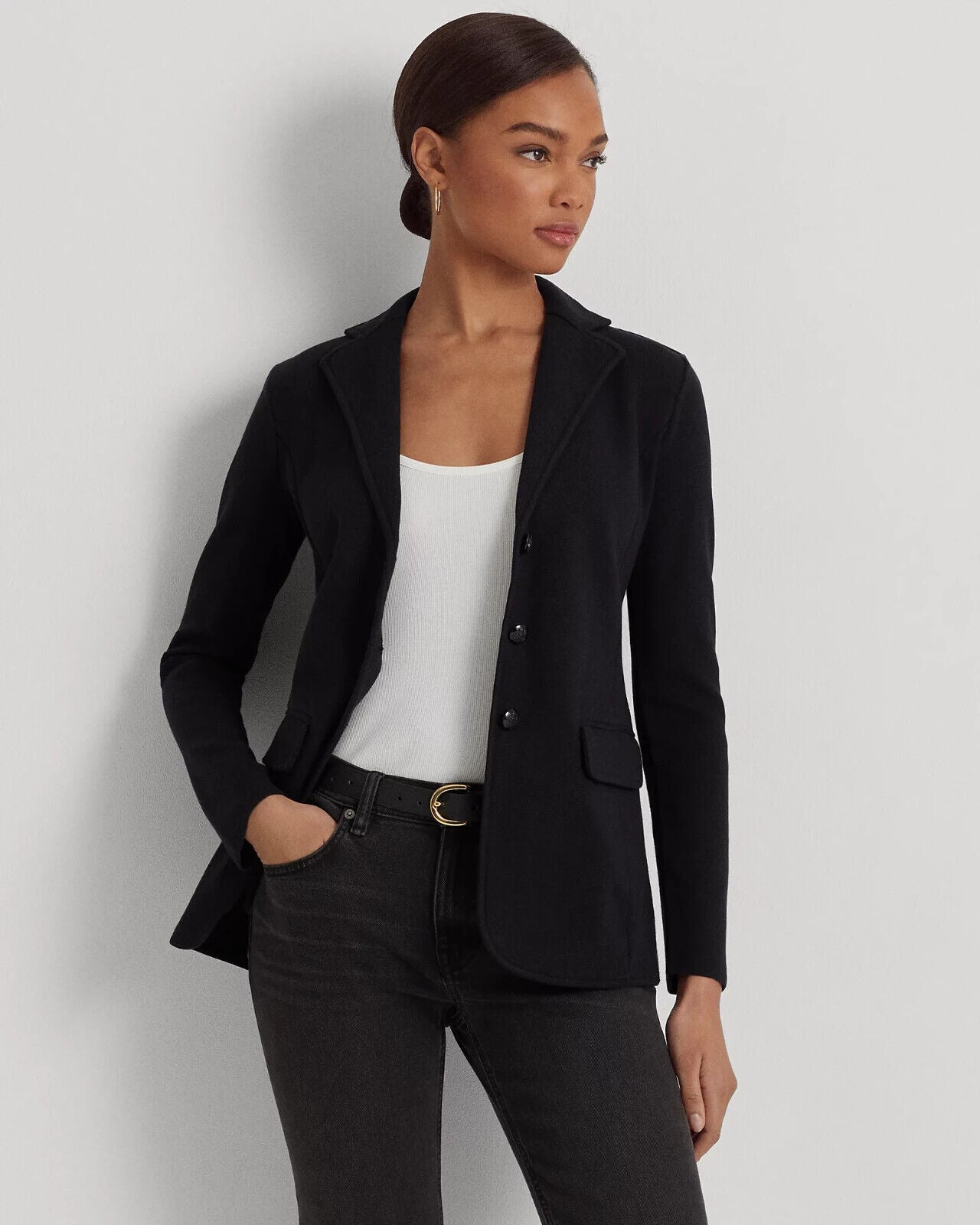 NEW! Lauren Ralph Lauren Women's LP Combed Cotton Blazer NWT $195