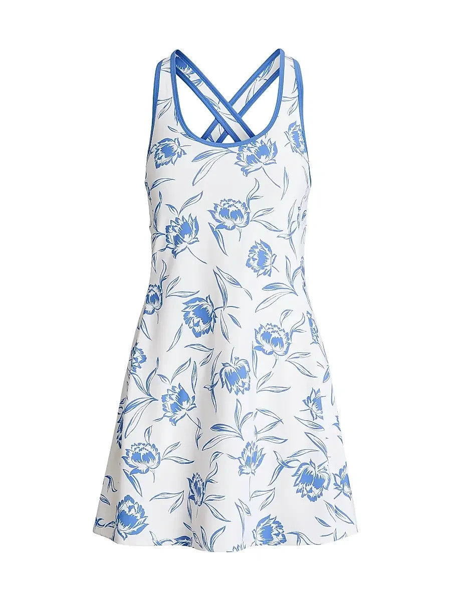 NEW RLX Ralph Lauren Women's S Floral Sleeveless Tennis Dress • Reg Price $198