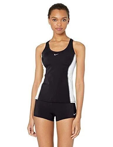 NEW! Nike Women's M Color Surge Powerback Swim Tankini Top & Bottom Set NWT $100