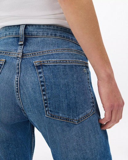 NEW Rag & Bone Women's 27 Julienne Dre Low-Rise Slim Boyfriend Jeans