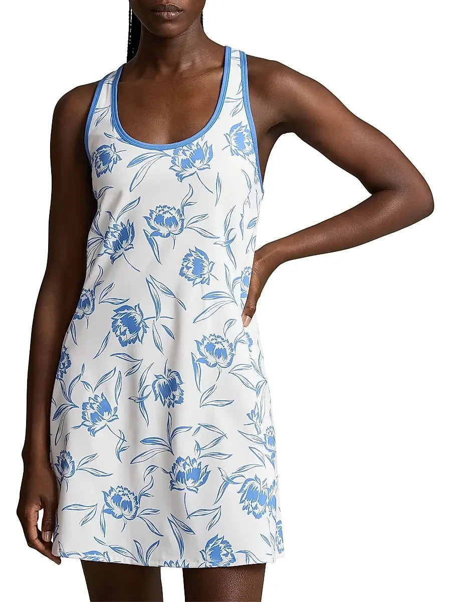 NEW RLX Ralph Lauren Women's S Floral Sleeveless Tennis Dress • Reg Price $198