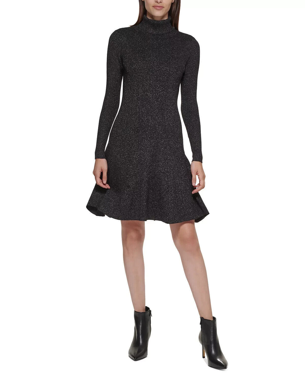 NEW! Calvin Klein Women's M Mock-Neck Sweater Dress NWT $119