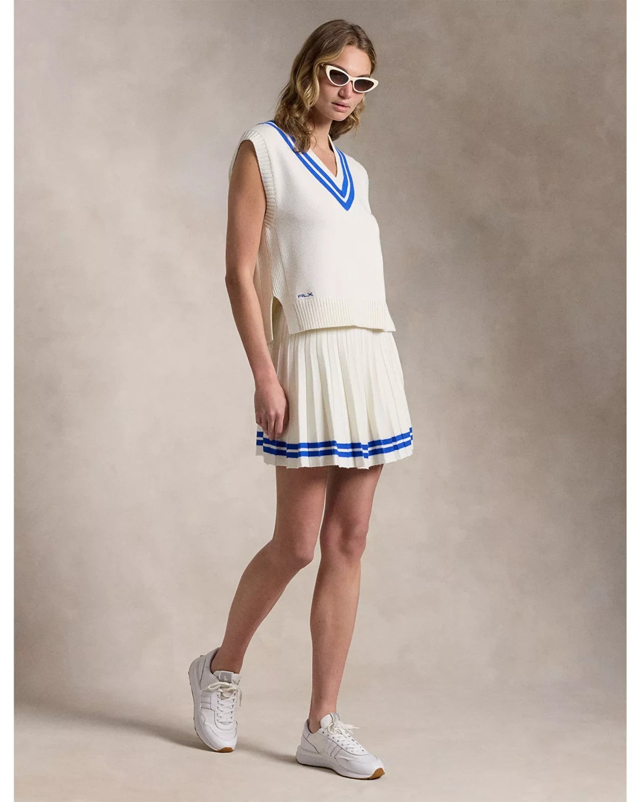 NEW RLX Ralph Lauren Women's M Pleated Cricket Skort NWT $188