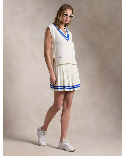 NEW RLX Ralph Lauren Women's M Pleated Cricket Skort NWT $188