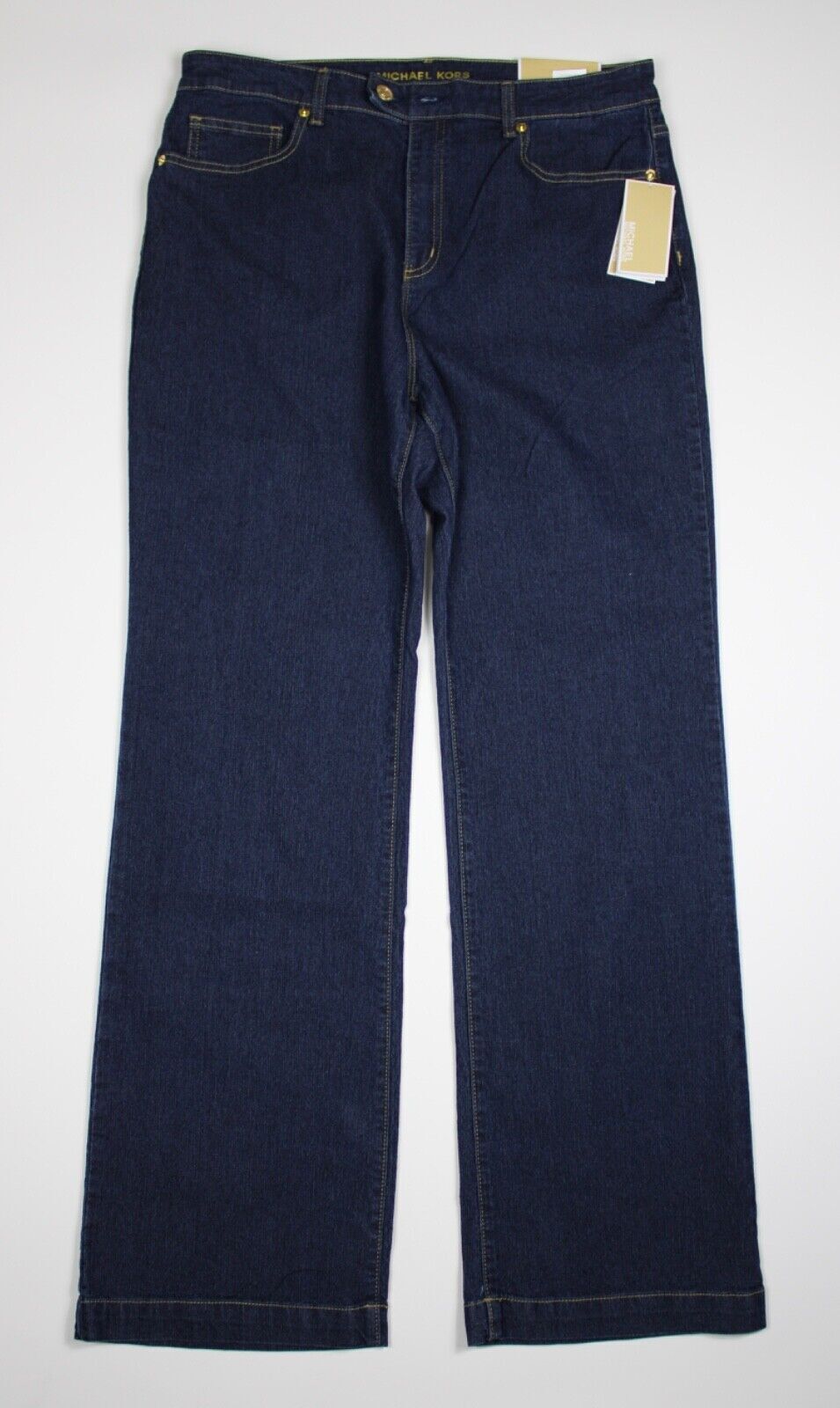 NEW! MICHAEL Michael Kors Women's 14 Selma Bootcut Jeans NWT $125