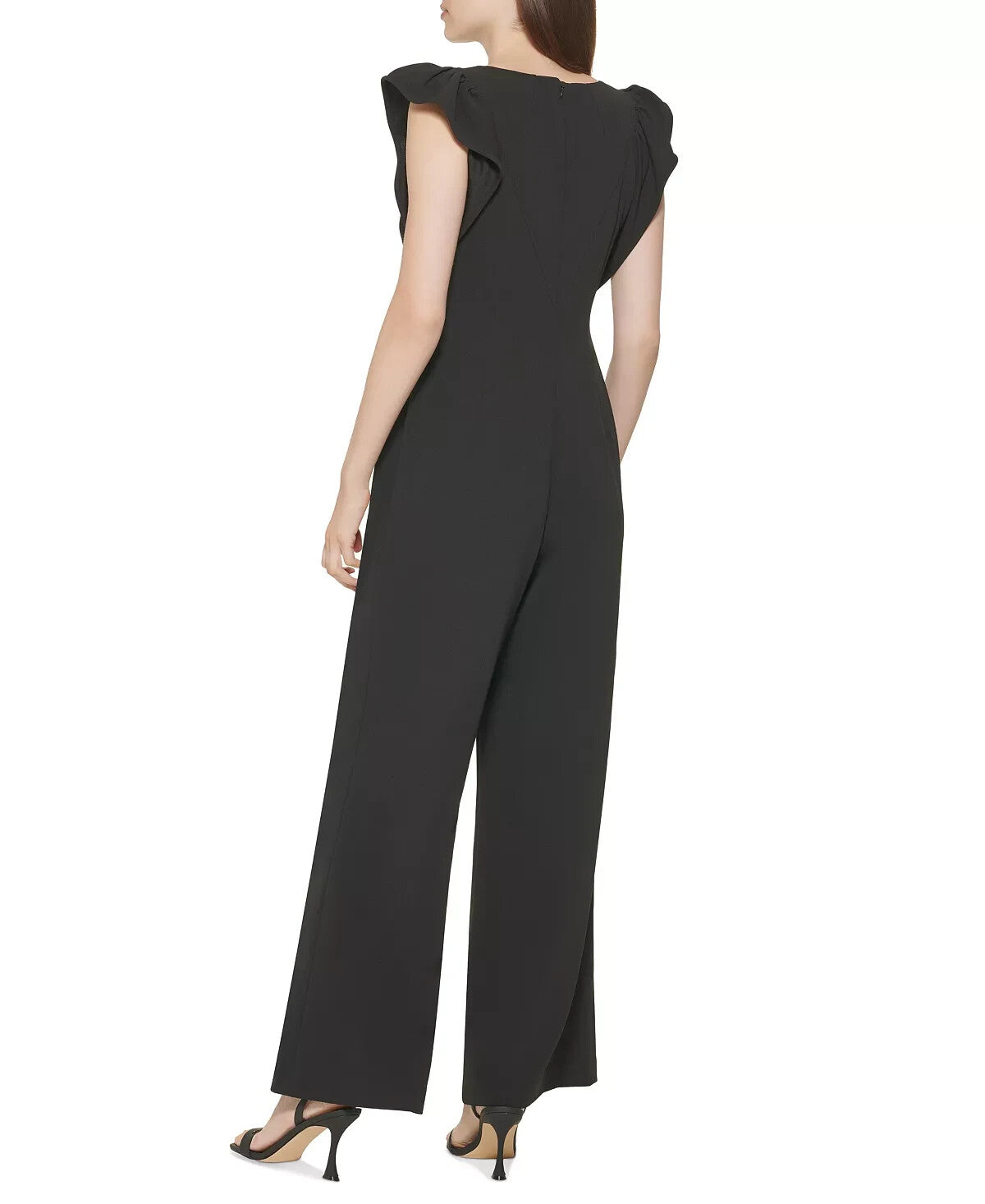 NEW! Calvin Klein Women's 14 Flutter-Sleeve Jumpsuit NWT $139