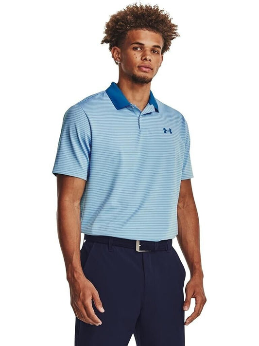 NEW Under Armour Men's 4XL UA Performance 3.0 Stripe Polo