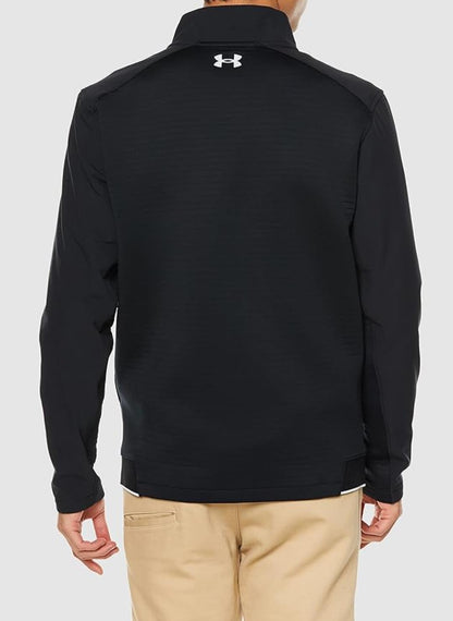 NEW Under Armour Men's 3XL Funnel neck Half Zip Jacket In Blue NWT $120