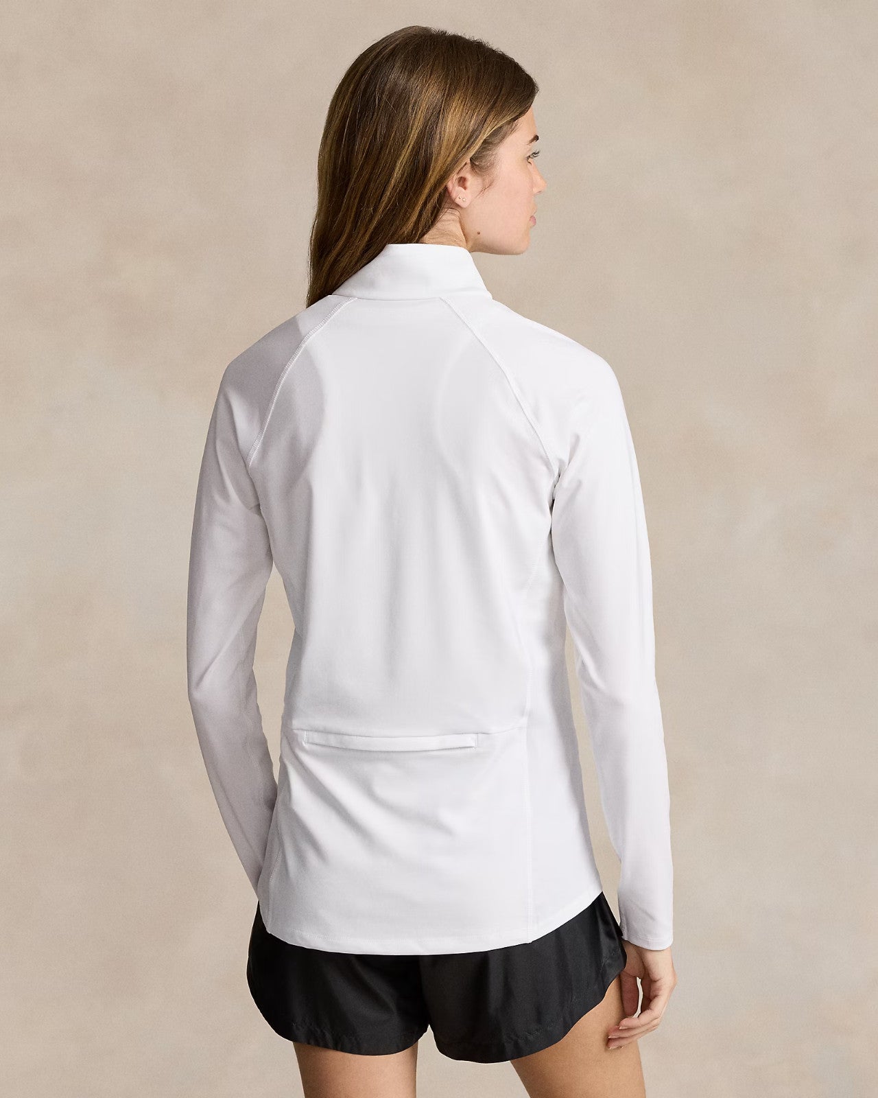NEW RLX Ralph Lauren Women's M Jersey Quarter-Zip Pullover • Reg Price $128