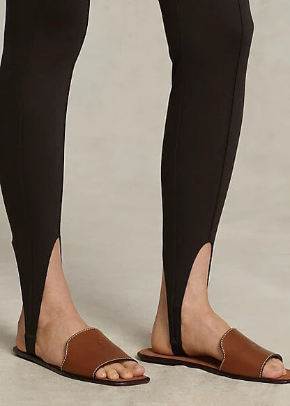 NEW! Polo Ralph Lauren Women's S Stirrup Stretch Side-Zip Legging NWT $298