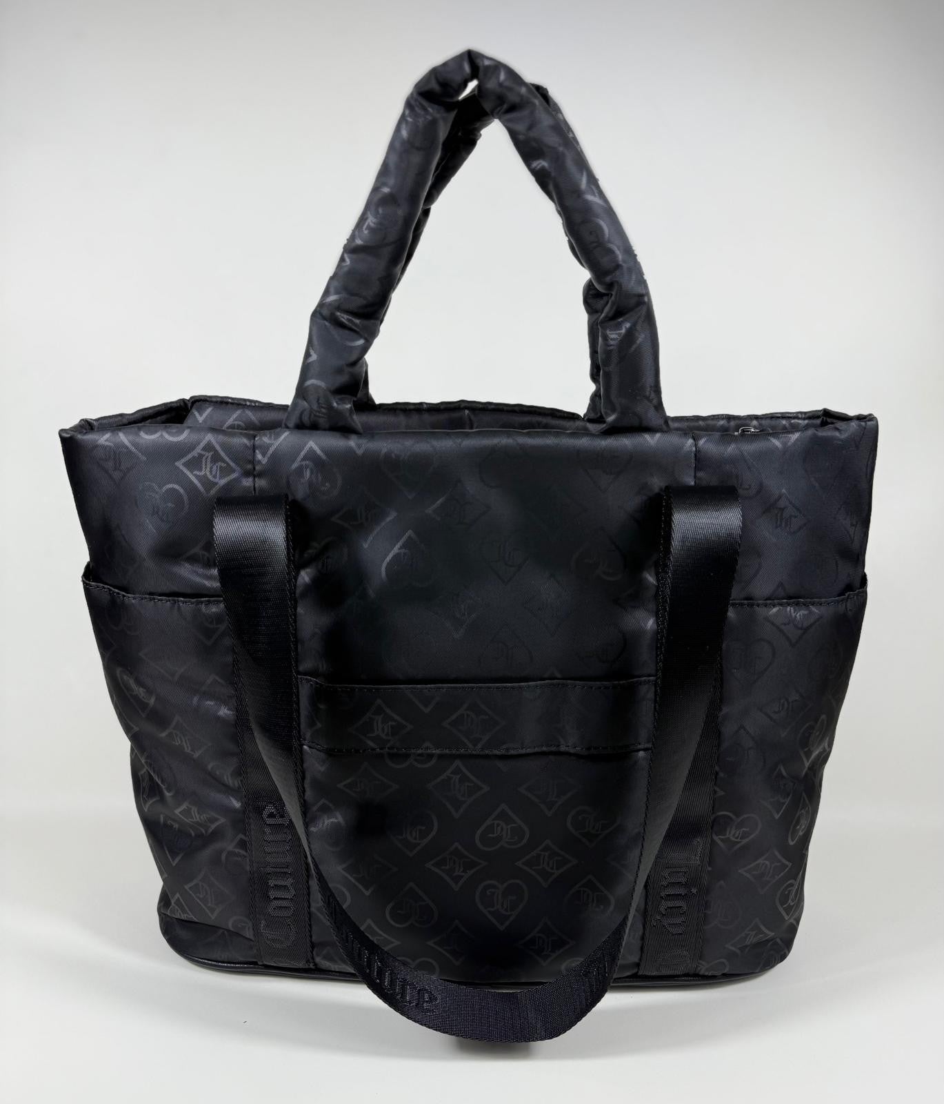 NEW Juicy Couture Women's Large To Go Logo Tote Bag with Coin Pouch NWT $99