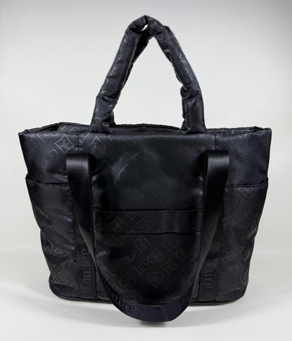 NEW Juicy Couture Women's Large To Go Logo Tote Bag with Coin Pouch NWT $99