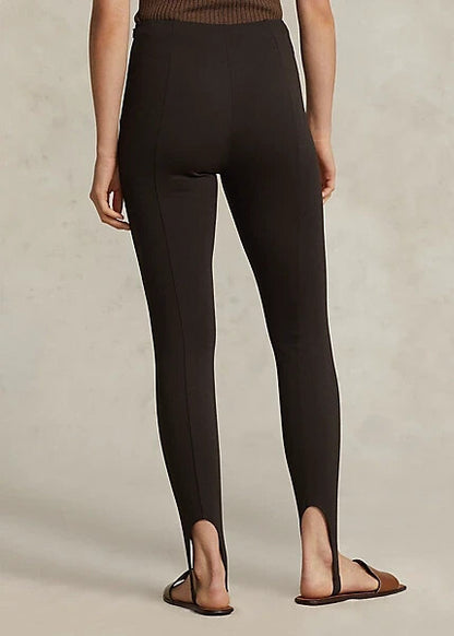 NEW! Polo Ralph Lauren Women's S Stirrup Stretch Side-Zip Legging NWT $298