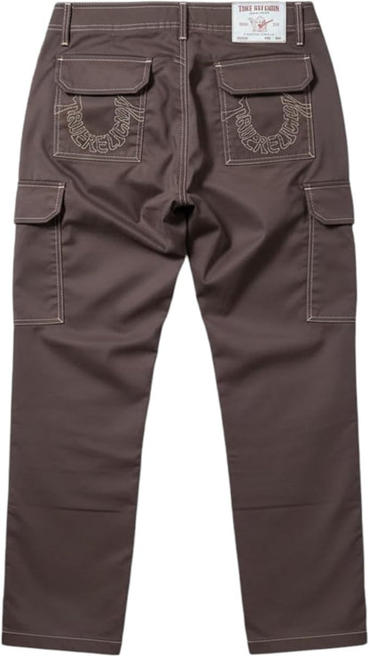 NEW True Religion Men's 34 Horseshoe Outline Cargo Pant • Reg Price $169