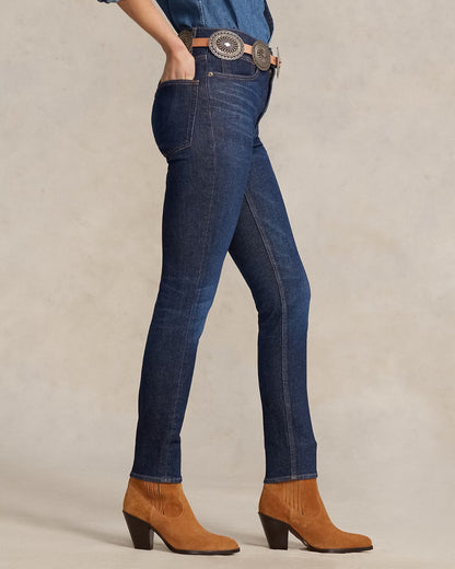 NEW Polo Ralph Lauren Women's 25 High-Rise Super-Slim Skinny Ankle Jean