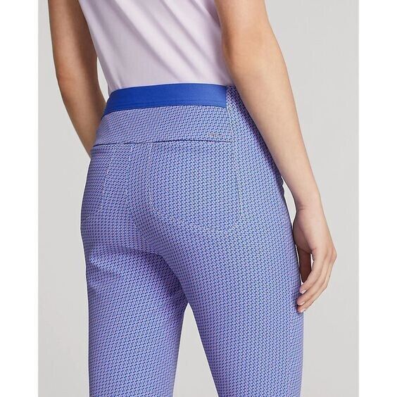 NEW! RLX Golf Ralph Lauren Women's 2 Geo-Print Stretch Pant NWT $188