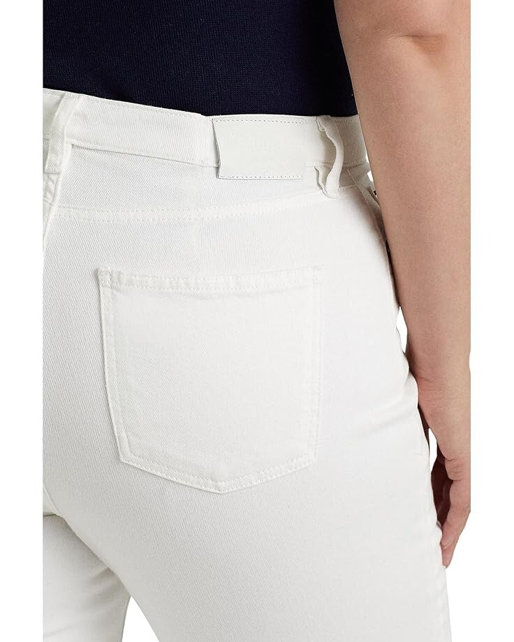 NEW! Lauren Ralph Lauren Women's 16W High-Rise Skinny Crop Jeans NWT $109.50