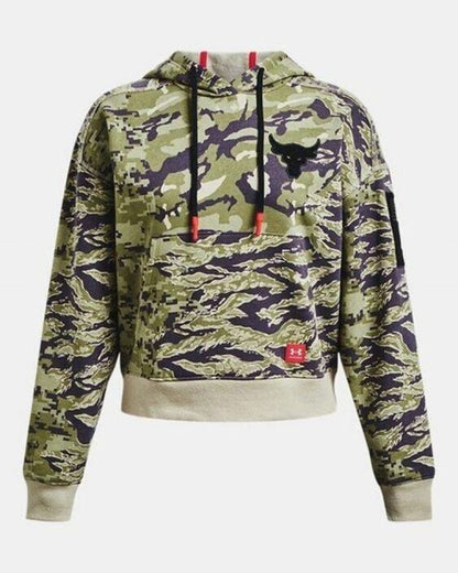 NEW! Under Armour Women's XL Project Rock Veterans Day Fleece Hoodie NWT $100