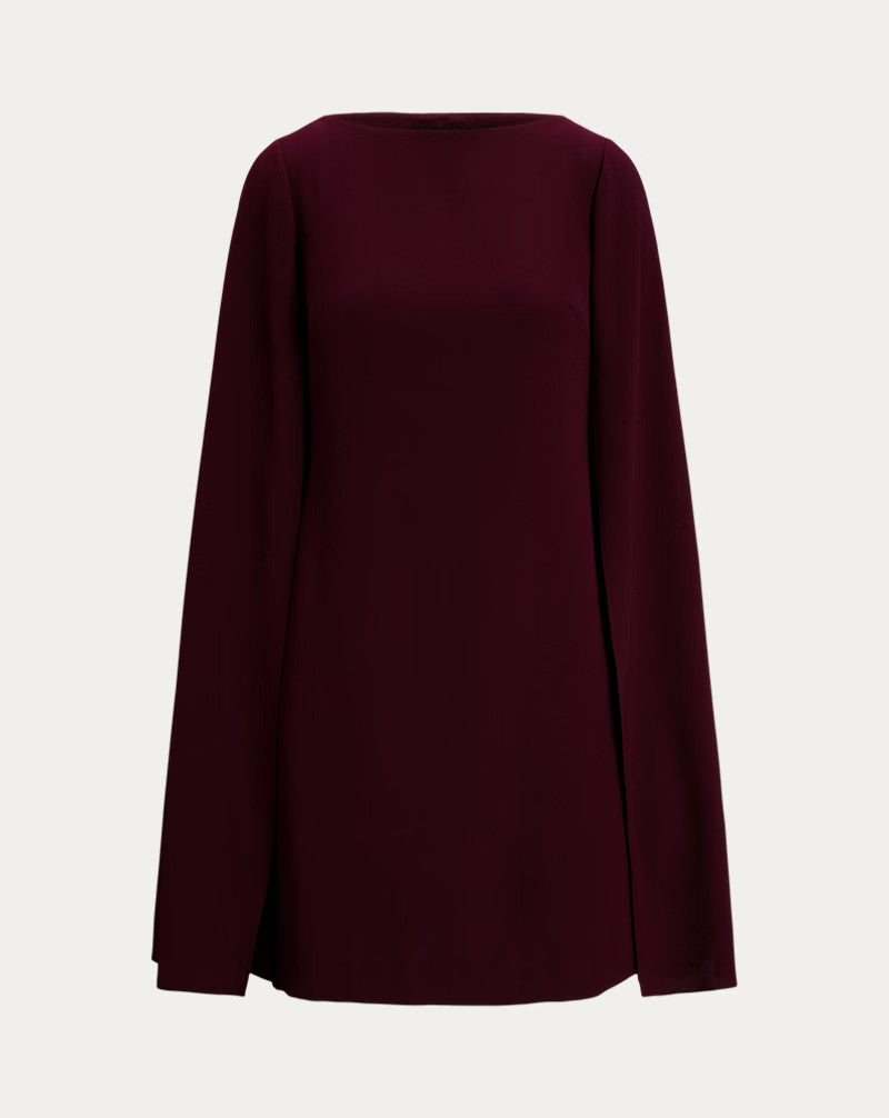 NEW Lauren Ralph Lauren Women's 8 Cape Georgette Cocktail Dress