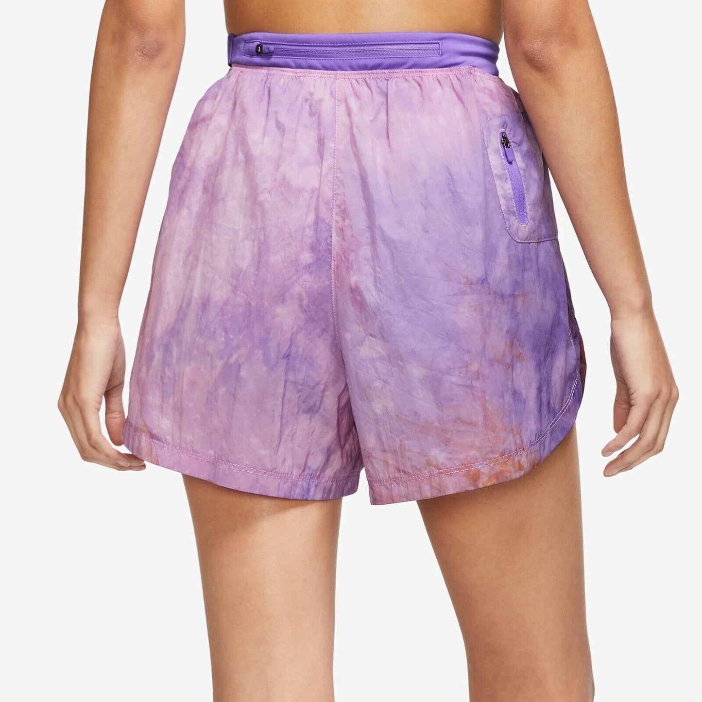 Nike Women's L Mid-Rise 3" Brief-Lined Trail Running Shorts with Pockets NWT $75