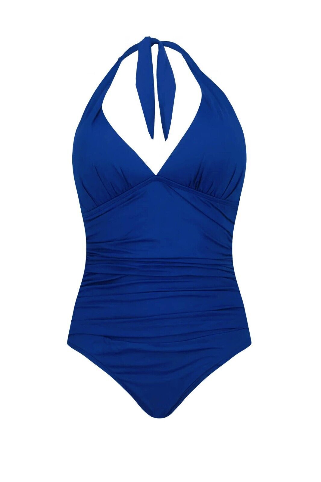 NEW! Lauren Ralph Lauren Women's 12 Halter One-Piece Swimsuit NWT $118